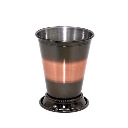 Kubek stalowy Julep Cup 360 ml brązowo-czarny Whiskey Rocks
