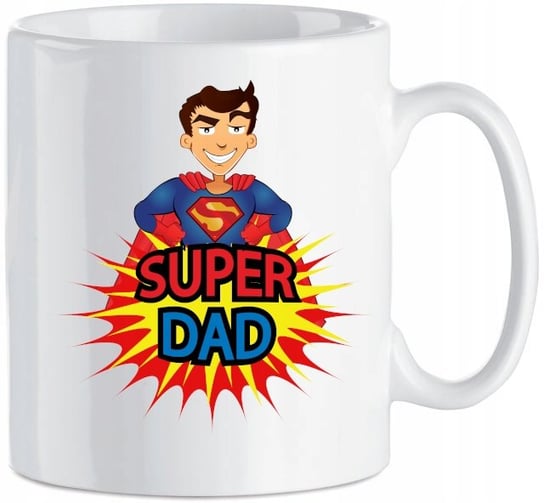 Kubek Super Tata Superman Prezent 330 ml Inna marka