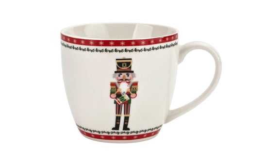 Kubek świąteczny do kawy i herbaty porcelanowy DUO Dziadek do Orzechów 460 ml DUO Gift