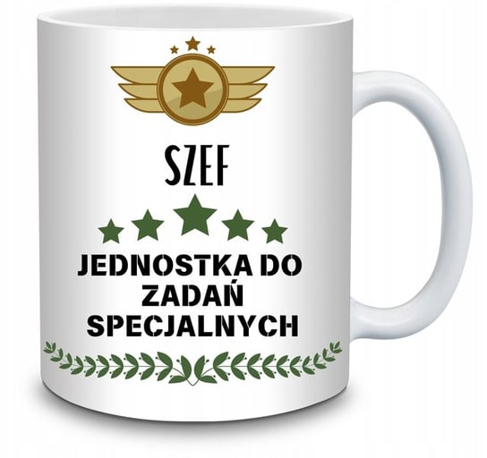 Kubek Szef Jednostka Do Zadań Specjalnych Na Prezent Dla Szefa Inna marka