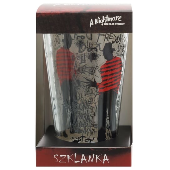 Kubek Szklany, Warner Bros, Horror Club, Freddy, 360 Ml Empik