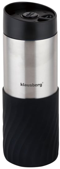 Kubek termiczny 400ml stal nierdzewna 18/8 KLAUSBERG czarny KB-7633 Klausberg