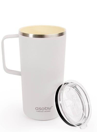 Kubek termiczny ceramiczny Asobu Tower - white Inny producent
