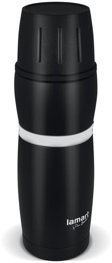 Kubek termiczny LAMART Cup LT4052, czarny/biały, 480 ml Lamart