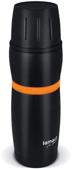 Kubek termiczny LAMART Cup LT4054, czarny/pomarańczowy, 480 ml Lamart