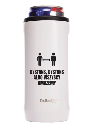 Kubek termiczny na kawę Dr.Bacty Notus 360 ml - biały - Dystans, dystans Dr.Bacty