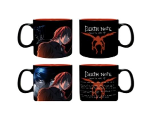 Kubek termoaktywny Death Note Kira&Ryuk, 460 ml, ABYstyle, czarny ABYstyle