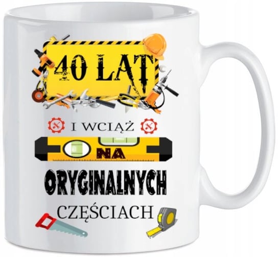 Kubek Urodzinowy 40 Lat Oryginale Części Inna marka