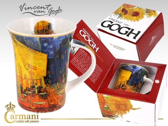 Kubek - V. van Gogh, Taras kawiarni w nocy (CARMANI) Carmani