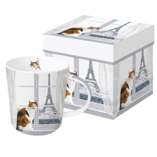 Kubek w pudełku PPD Kot w Paryżu, 350 ml PPD