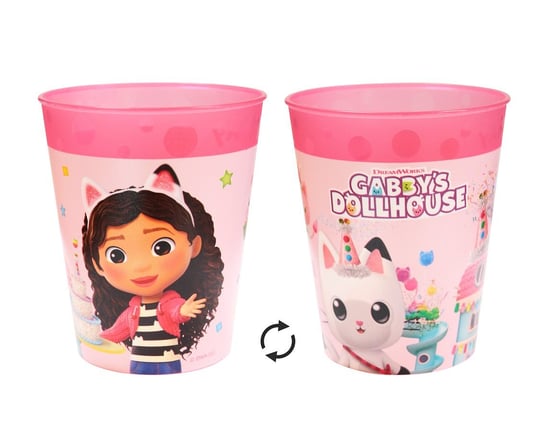 Kubek wielokrotnego użytku "GABBY'S DOLLHOUSE",250ml, 1 szt. Procos