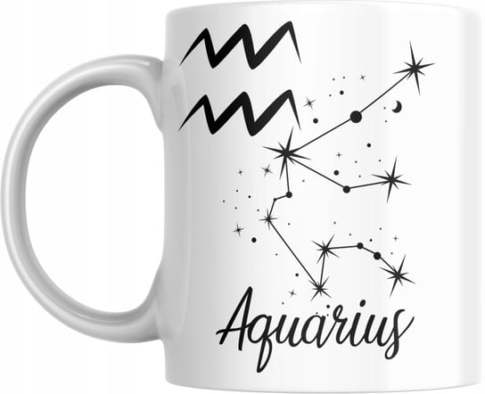 KUBEK WODNIK znak zodiaku dla zodiakary prezent dla przyjaciółki żony Kubeczkovo