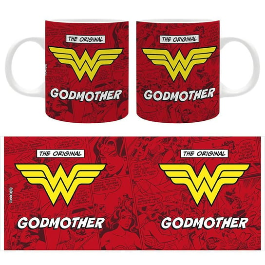 Kubek Wonder Woman - 320Ml - The Original "W" Godmother DC COMICS