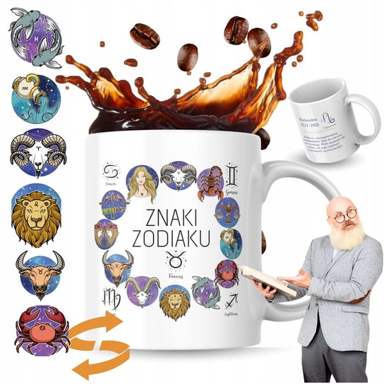 Kubek z nadrukiem 330 ml Prezent Znak Zodiaku Wybór Wzoru Inna marka