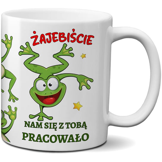 Kubek z nadrukiem - Fajnie :) nam się z Tobą pracowało CupCup.pl