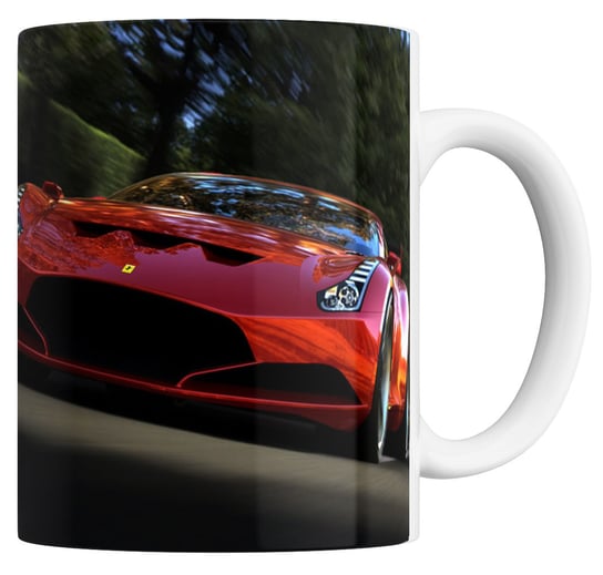 KUBEK Z NADRUKIEM FERRARI Z IMIENIEM 330ML CERAMIKA Inna marka