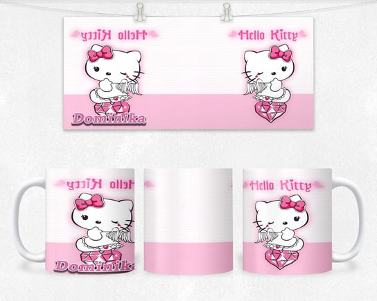 Kubek Z Nadrukiem - Hello Kitty Kot +Imię Inna marka