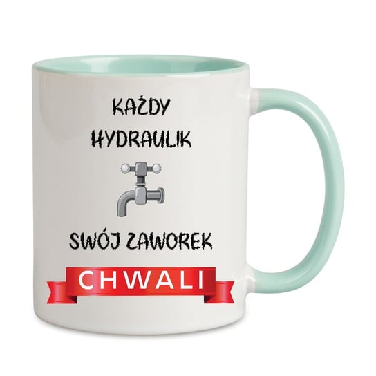 Kubek z nadrukiem Hydraulik Zabawny tekst BCMZ-HYD-005 Inna marka