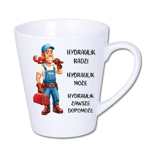 Kubek z nadrukiem Hydraulik Zabawny tekst BI-LATTE1-HYD-007 Inna marka