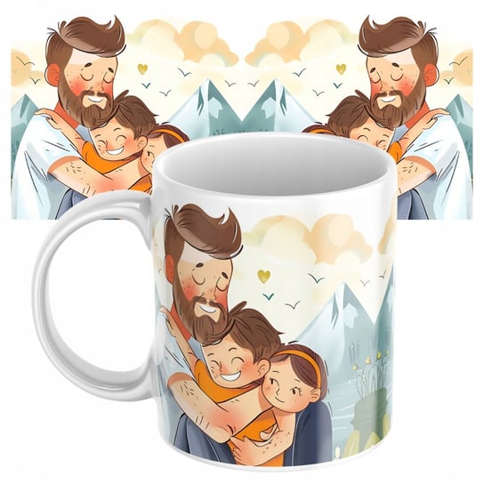 KUBEK z NADRUKIEM kubek dla TATY CERAMICZNY prezent KUBKI nadruk FULLPRINT Torby Pro