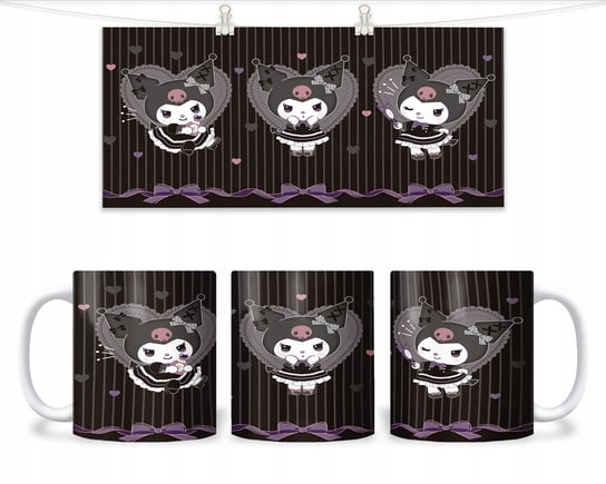 Kubek Z Nadrukiem - Kuromi Hello Kitty Kot +Imię Inna marka