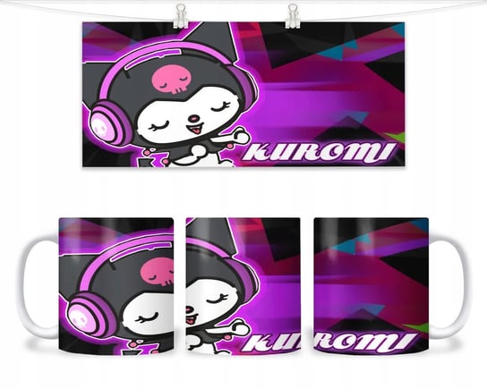 Kubek Z Nadrukiem - Kuromi Hello Kitty Kot +Imię Inna marka