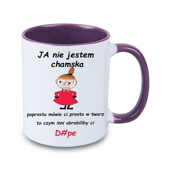 Kubek z nadrukiem Mała Mi, Muminki, Śmieszne, BCŚ-MI-033 Inna marka