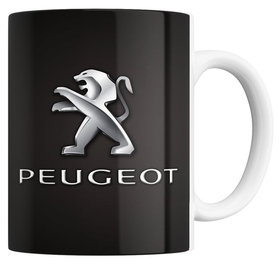 KUBEK Z NADRUKIEM PEUGEOT PREZENT Z IMIENIEM 330ML CERAMIKA Inna marka