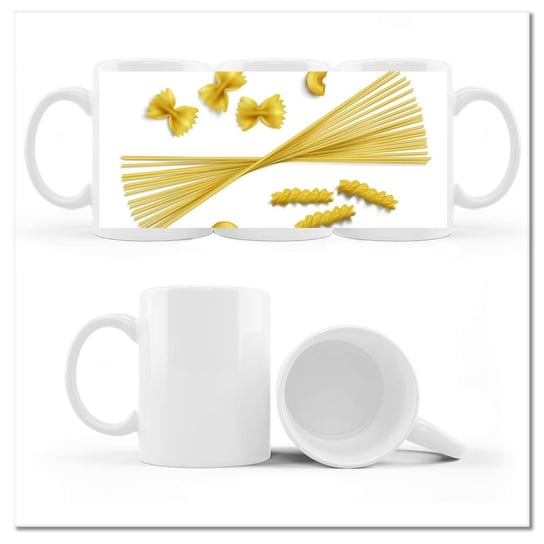Kubek z nadrukiem Spaghetti kokardki ZeSmakiem
