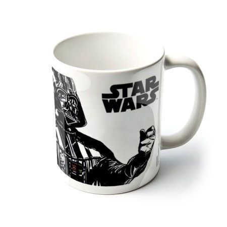 Kubek z nadrukiem Star Wars Vader Coffee Prezent dla Chłopaka 315 ml Pyramid Posters