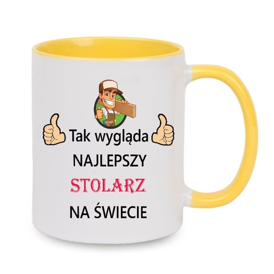 Kubek z nadrukiem Stolarz, Śmieszne,  BCŻÓ-STO-011 Inna marka