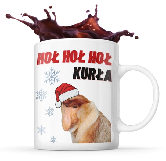 KUBEK Z NADRUKIEM ŚWIĄTECZNY JANUSZ NOSACZ ŚWIĘTA Inna marka