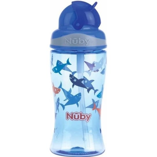 Kubek ze słomką Nuby +3 lata 360ml Blue Shark Inna marka