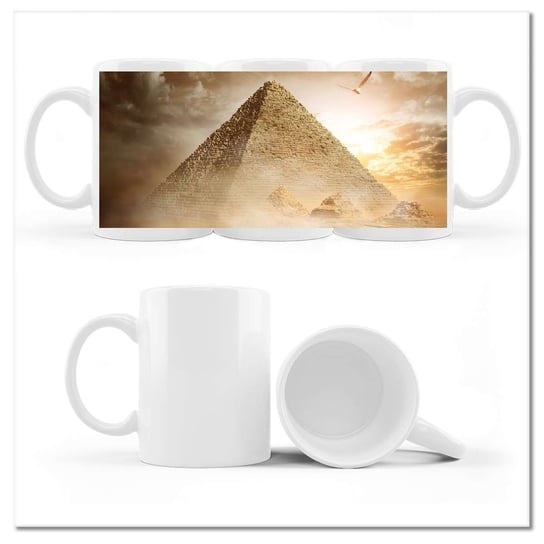 Kubek ze zdjęciem Egipska piramida k. Gizy ZeSmakiem