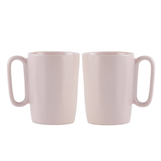Kubki ceramiczne z uszkiem Fuori rożowe 30008 250 ml, Vialli Design, 2 szt. Vialli Design