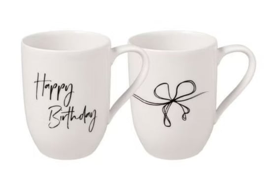 Kubki Happy Birthday zestaw 2 szt Statement Villeroy & Boch Villeroy & Boch