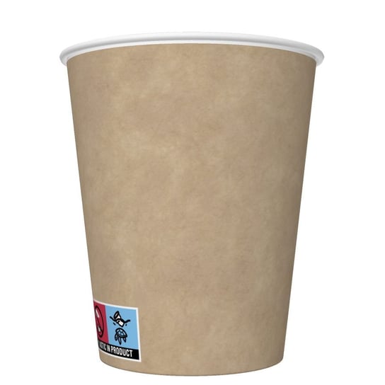 Kubki papierowe kubeczki Ekologiczne Kraft BIO 20szt 250ml Inna marka