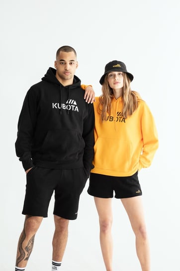 Kubota Bluza z Kapturem Unisex Pomarańczowa M Kubota