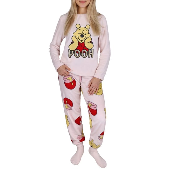 Kubuś Puchatek Disney Zestaw prezentowy: damska piżama + skarpetki, piżama z długimi spodniami L sarcia.eu