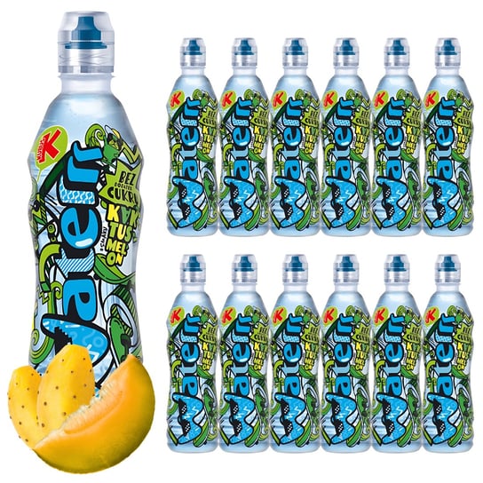 Kubuś Water City Napój owocowy o smaku kaktusa i melonu 500 ml x 12 sztuk Kubuś