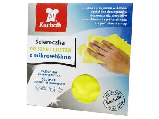 Kuchcik Ściereczka Do Mycia Szyb I Luster Mikrowłókna 30X30Cm Kuchcik