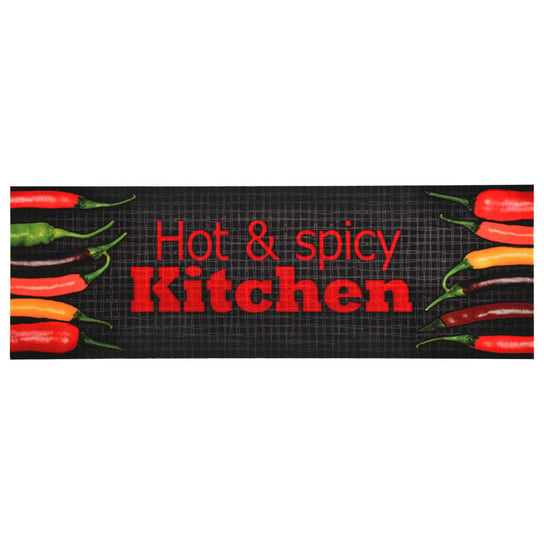 Kuchenny dywanik podłogowy, Hot & Spicy, 60x300 cm vidaXL