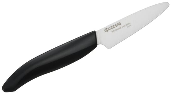 Kuchenny nóż ceramiczny do obierania, czarna rączka Kyocera, 7,5 cm Kyocera