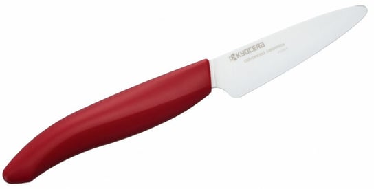 Kuchenny nóż ceramiczny do obierania, czerwona rączka Kyocera, 7,5 cm Kyocera