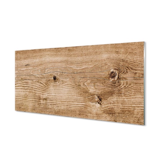 Kuchenny panel ochronny Deska drewno słoje 120x60 Tulup