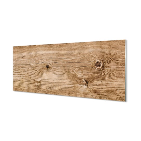 Kuchenny panel ochronny Deska drewno słoje 125x50 cm Tulup