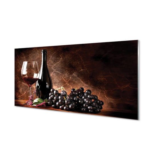 Kuchenny panel ochronny Kieliszek wino 120x60 cm Tulup