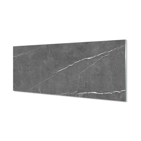 Kuchenny panel szklany Kamień marmur ściana 125x50 cm Tulup