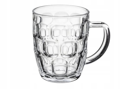 Kufel do piwa szklany Nixon 540 ml z uchwytem grube szkło Galicja