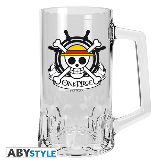 Kufel Szklany One Piece - Skull Luffy (500 Ml) ABYstyle